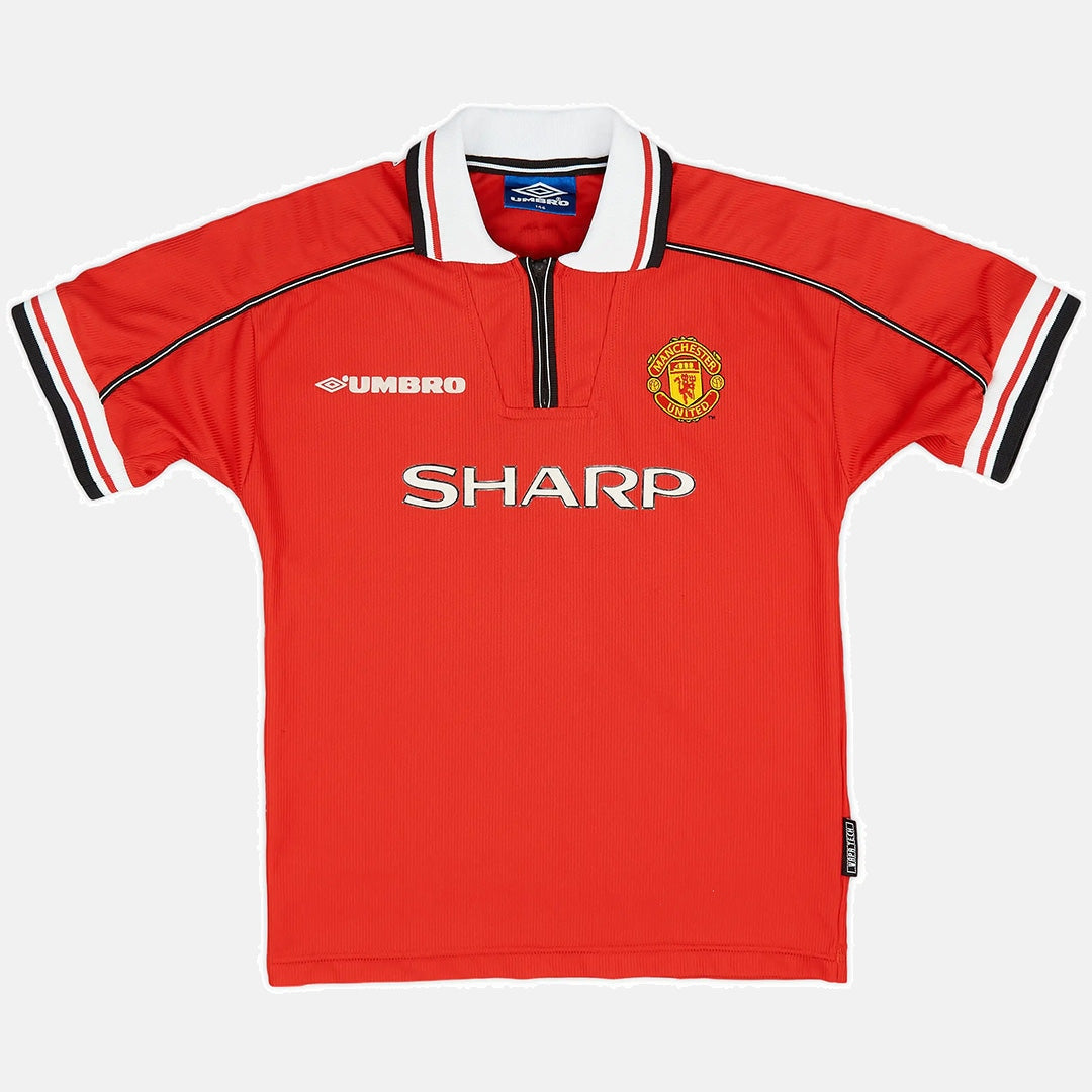 BECKHAM #7 Manchester United Retro Jersey Home 1999/00