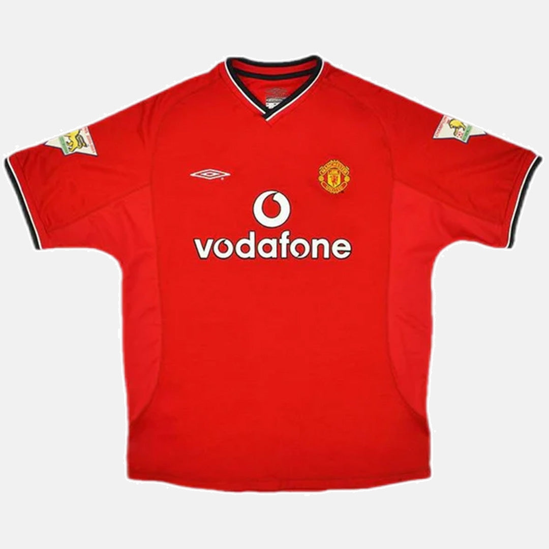 BECKHAM #7 Manchester United Retro Jersey Home 2000/01