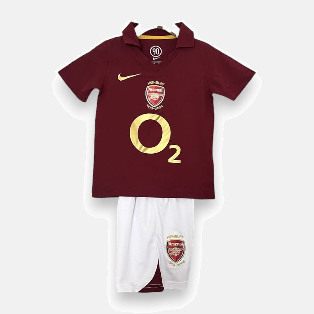 Kids Arsenal Kit 2005/06 - Retrテエ