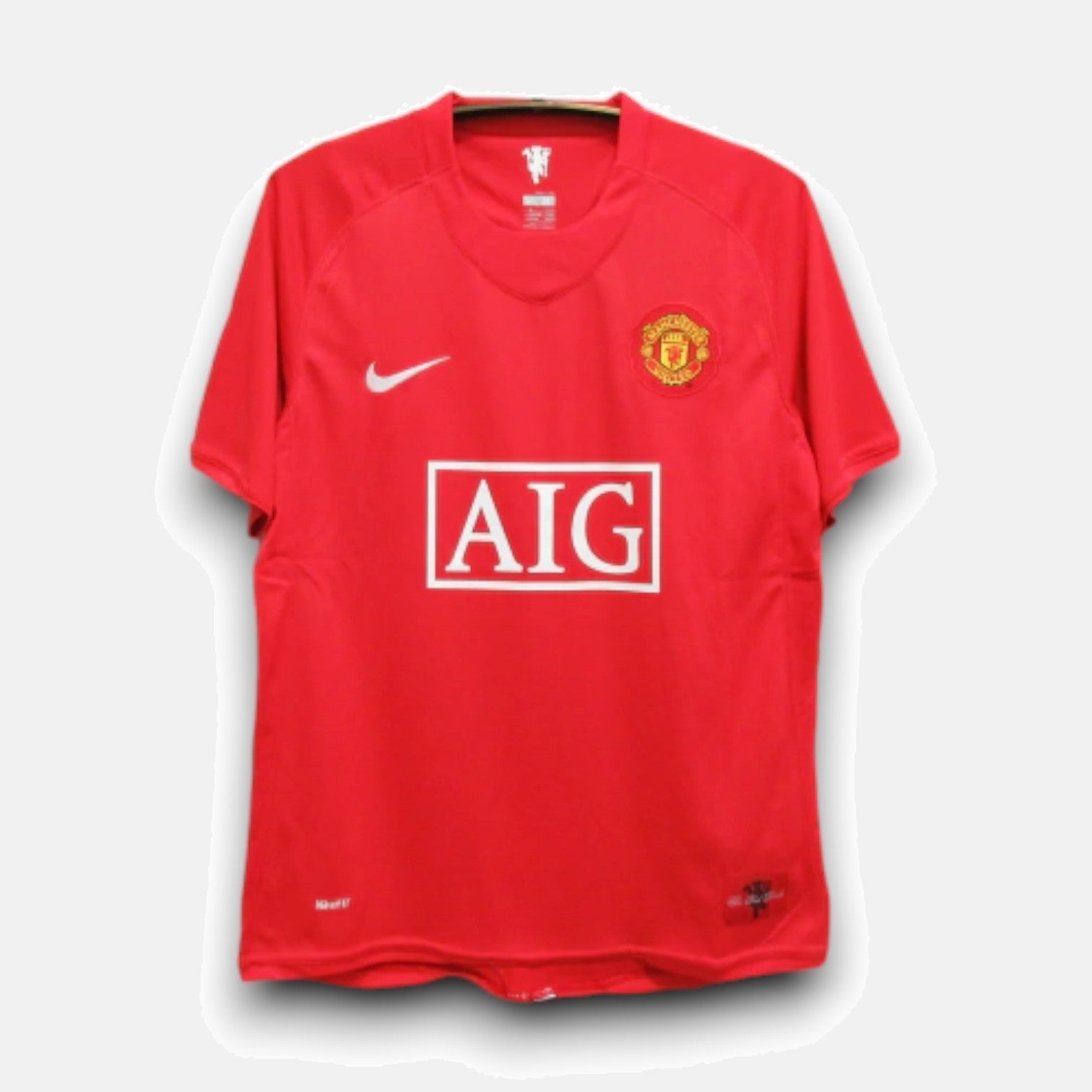 RONALDO #7 Manchester United Retro Jersey Home 2007/08