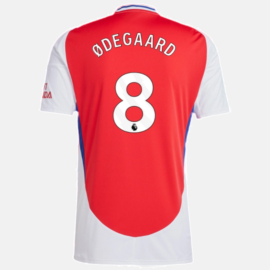 #8 Oodegard Arsenal Home Jersey 2024/2025 - Red and White