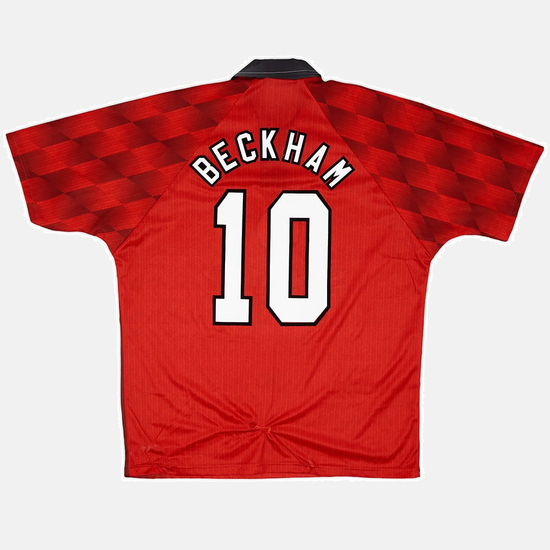 BECKHAM #10 Manchester United Retro Jersey Home 1996/97