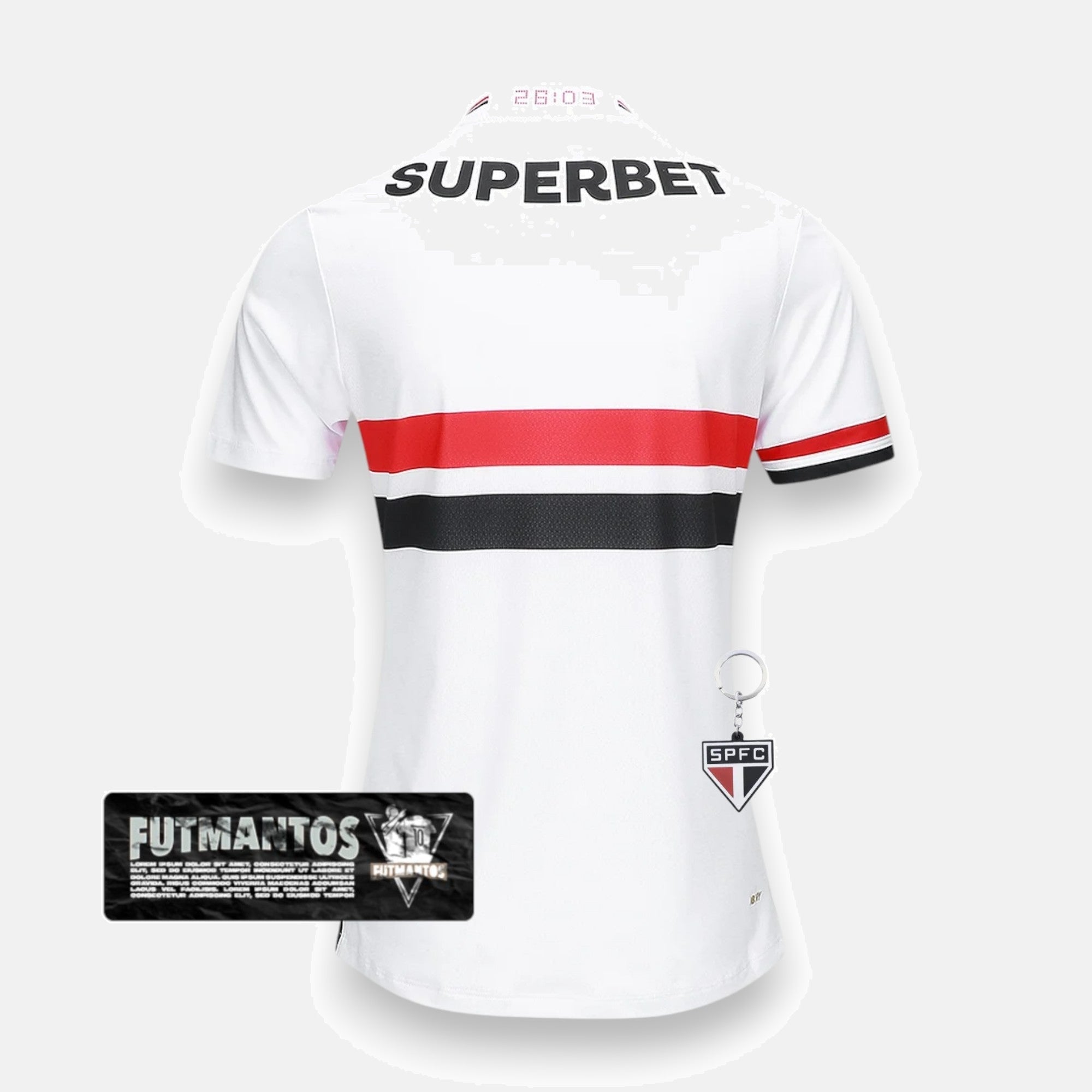 Camisa São Paulo Feminina 25/26