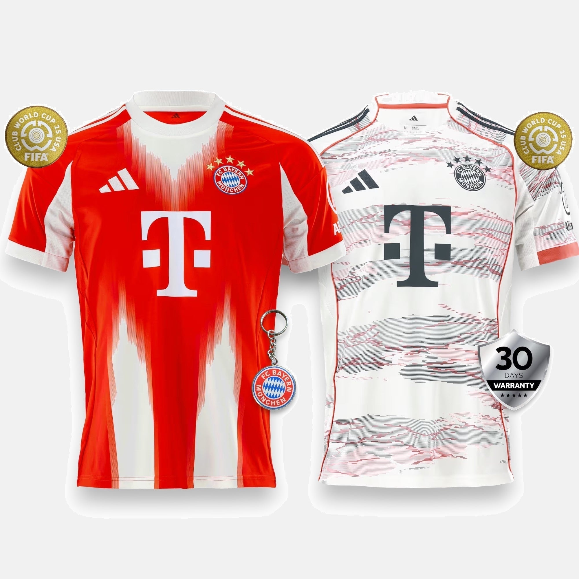Combo Bayern Munich Home + Away Jersey 2025/26