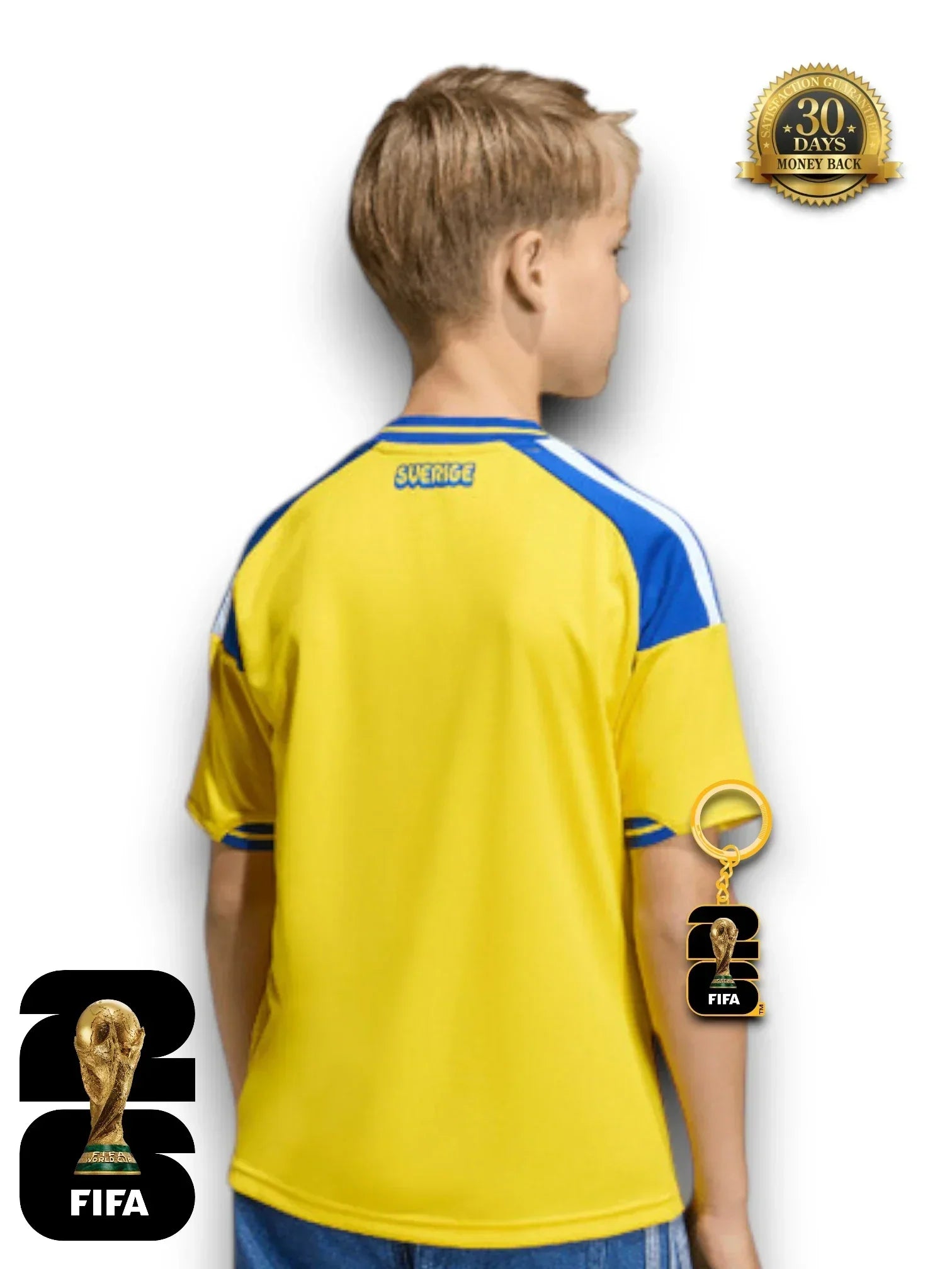 Kit Kids Sweden World Cup 2026 Home