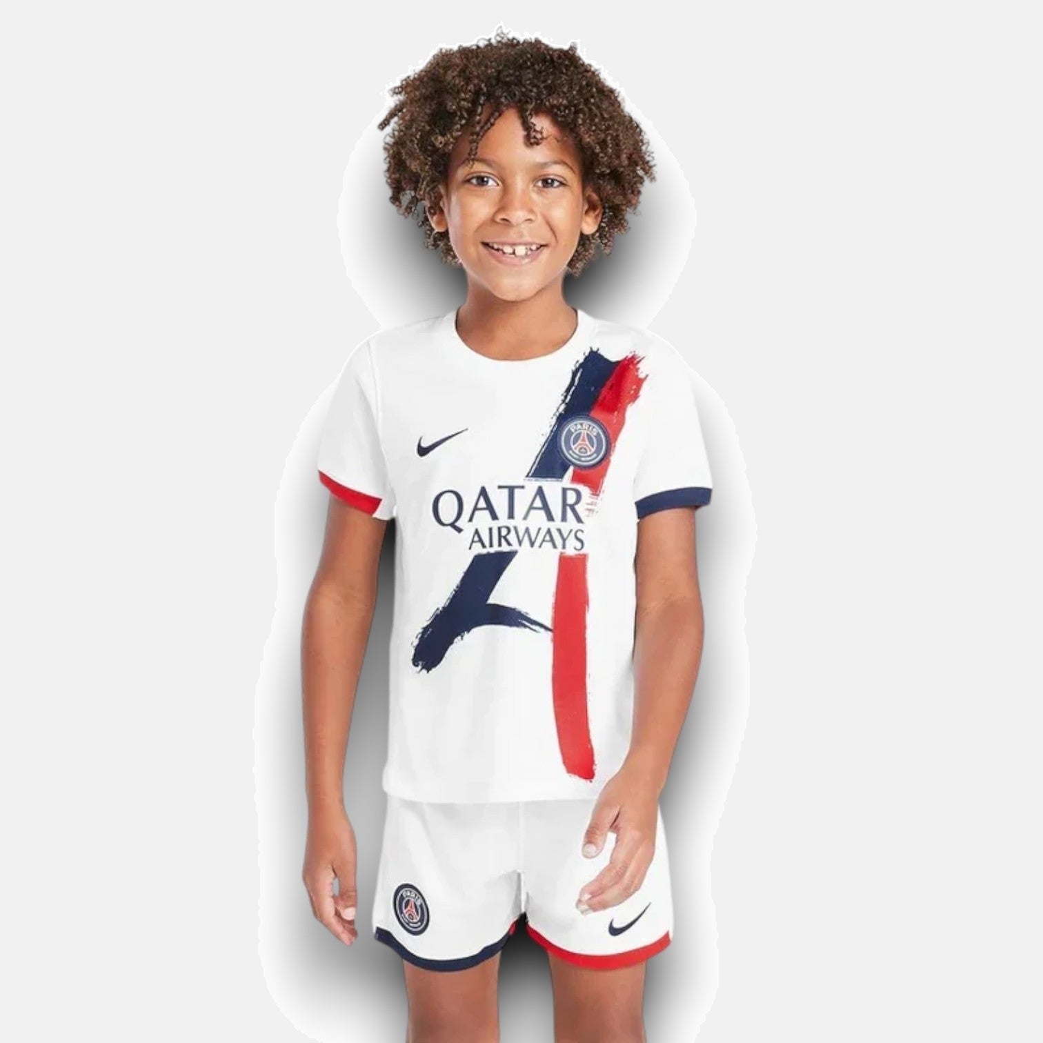 Kids Paris Saint Germain Away Kit 2025/26