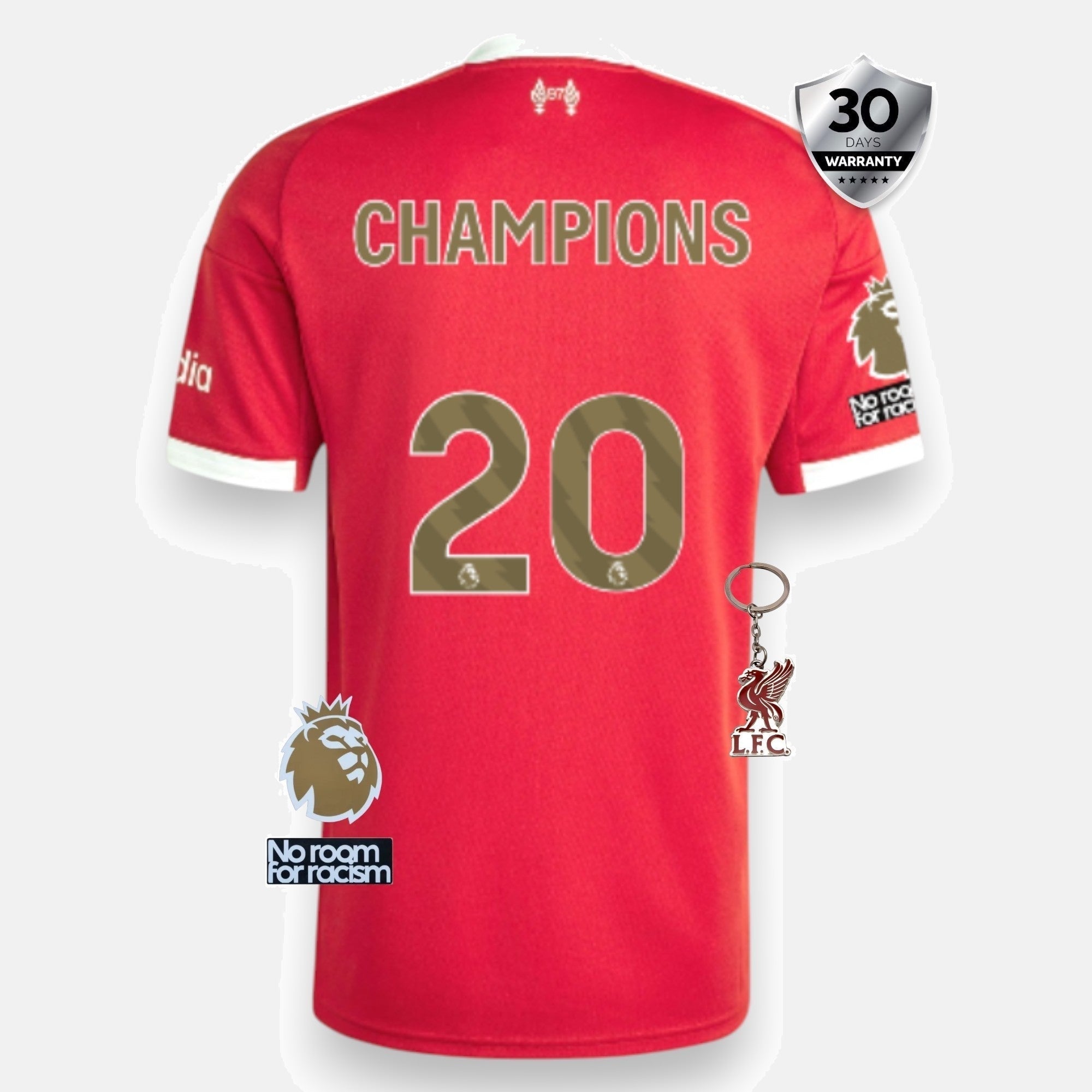 Liverpool Home Jersey 2025/26 - CHAMPIONS #20